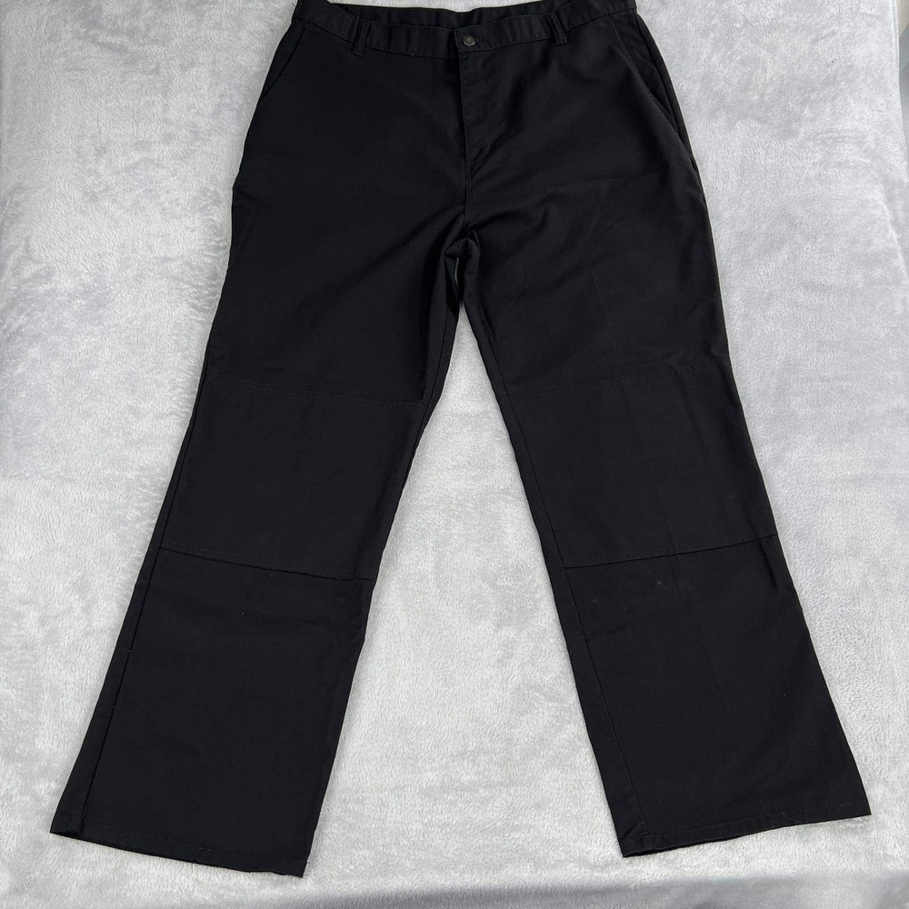 Dickies Double Knee Work Pants 38x32 Black Mens Utility Workwear Skate Trousers